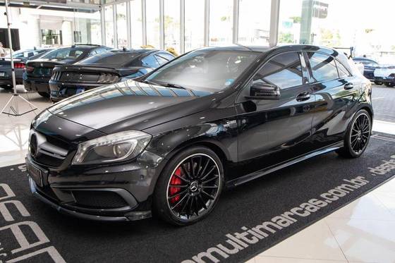 MERCEDES-BENZ A 45 AMG 2.0 16V TURBO GASOLINA 4P AUTOMATIZADO MERCEDES-BENZ A 45 AMG 2.0 16V TURBO GASOLINA 4P AUTOMATIZADO